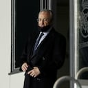 MADRID, SPAIN - MARCH 16: President Florentino Perez of Real Madrid during the UEFA Champions League match between Real Madrid v Atalanta Bergamo at the Estadio Alfredo Di Stefano on March 16, 2021 in Madrid Spain (Photo by David S. Bustamante/Soccrates/Getty Images)