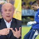 Carlos Antonio Vélez criticó al arquero Álvaro Montero.