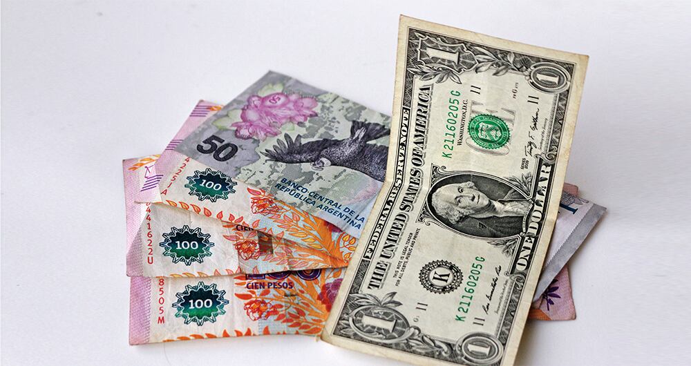 La moneda tuvo una gran variación en la tarde el 17 de octubre.