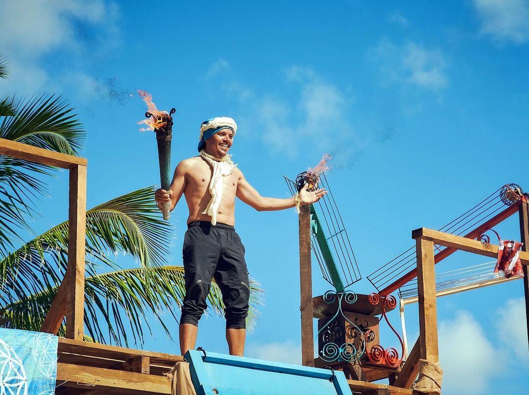 El participante es el líder de la tribu Amazonas