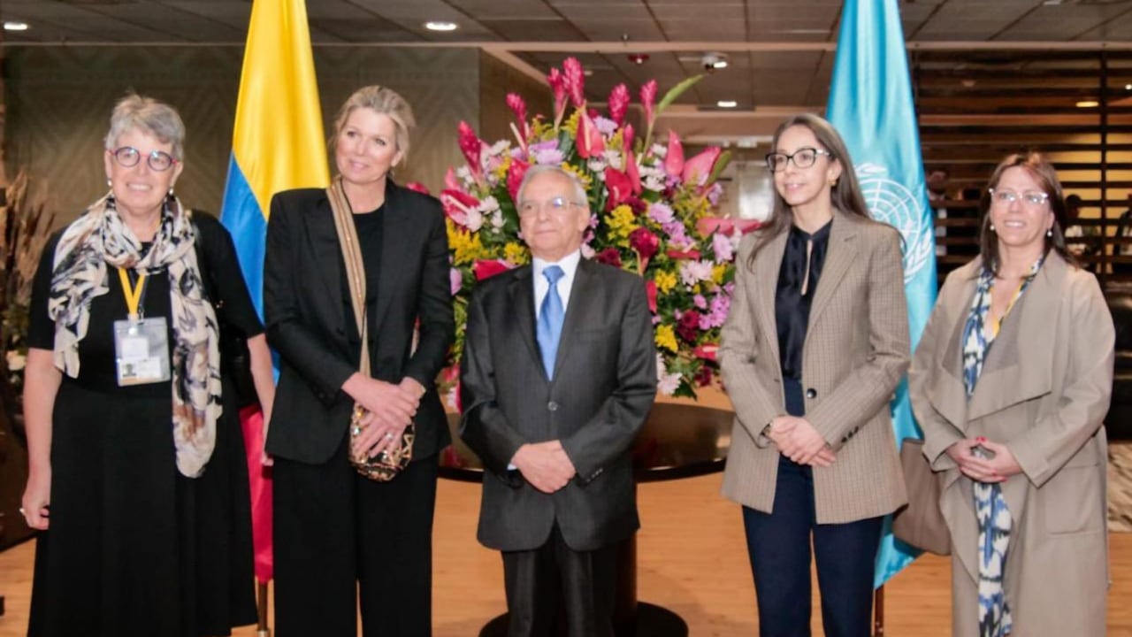 Reina Máxima de Países Bajos ya está en Colombia