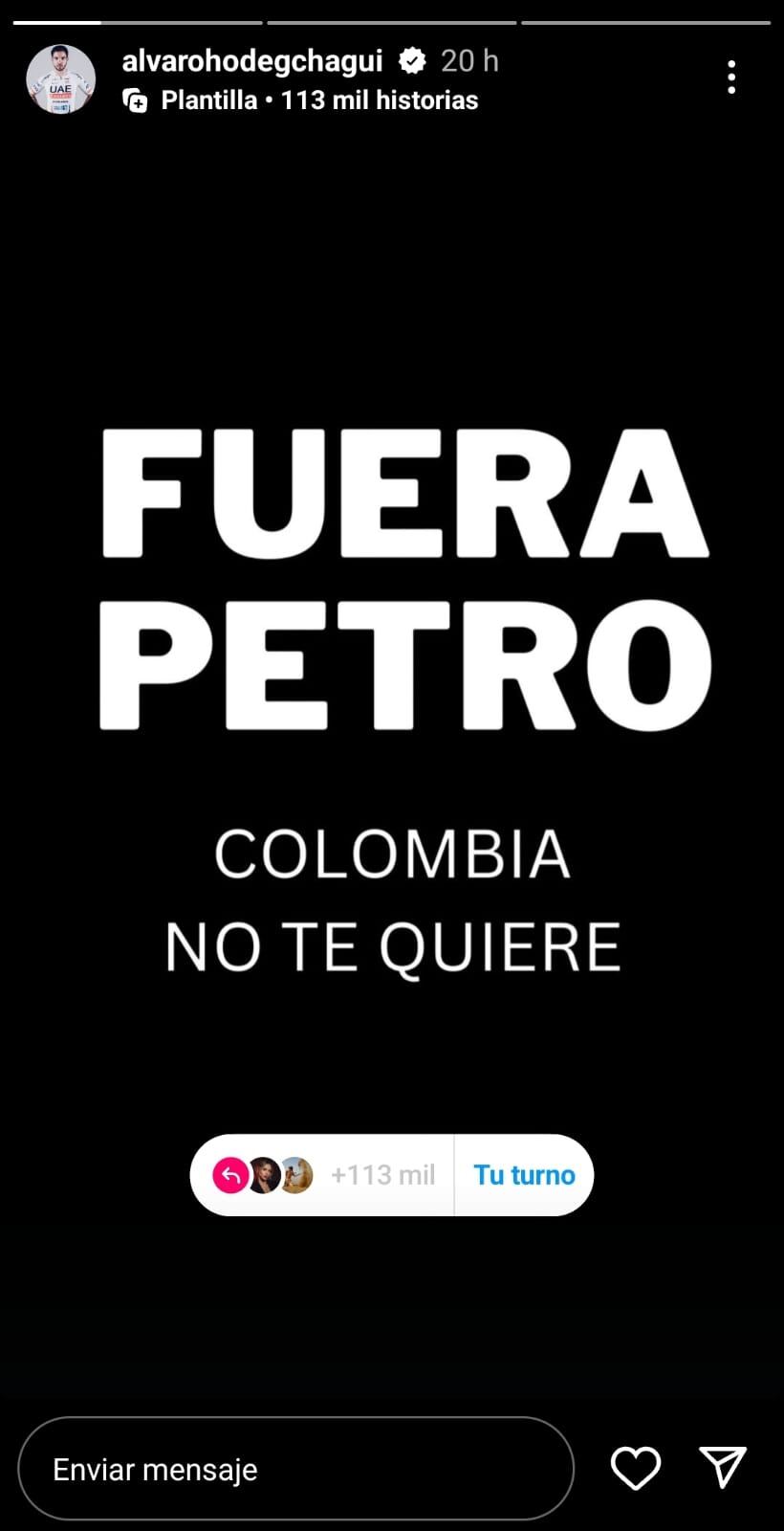 Álvaro Hodeg y su historia en contra del gobierno Petro