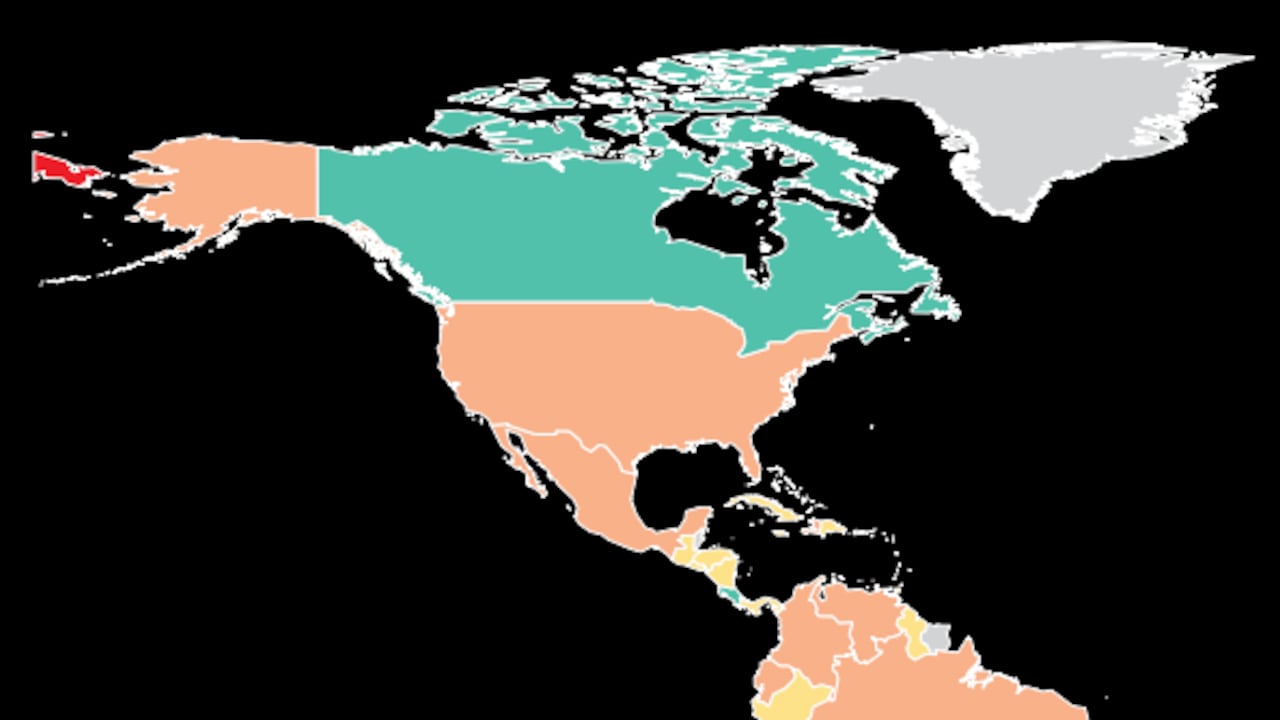 Estos son los países de América del Sur con mayor índice de paz. - imagen de Institute for Economics and Peace (IEP)