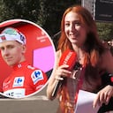 Erola Jons, influencer española, sigue trabajando como creadora de contenido en la Vuelta a España 2026
