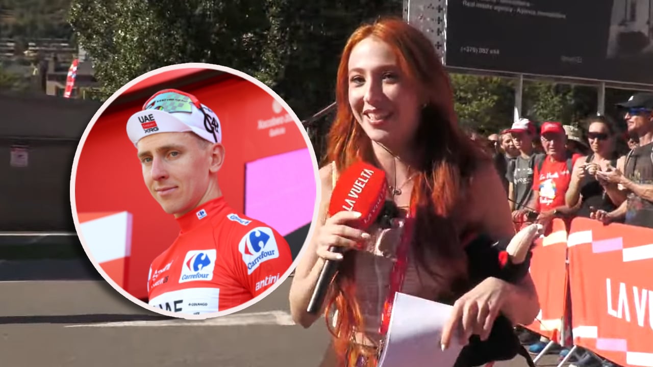 Erola Jons, ‘influencer’ española, sigue trabajando como creadora de contenido en la Vuelta a España 2026.