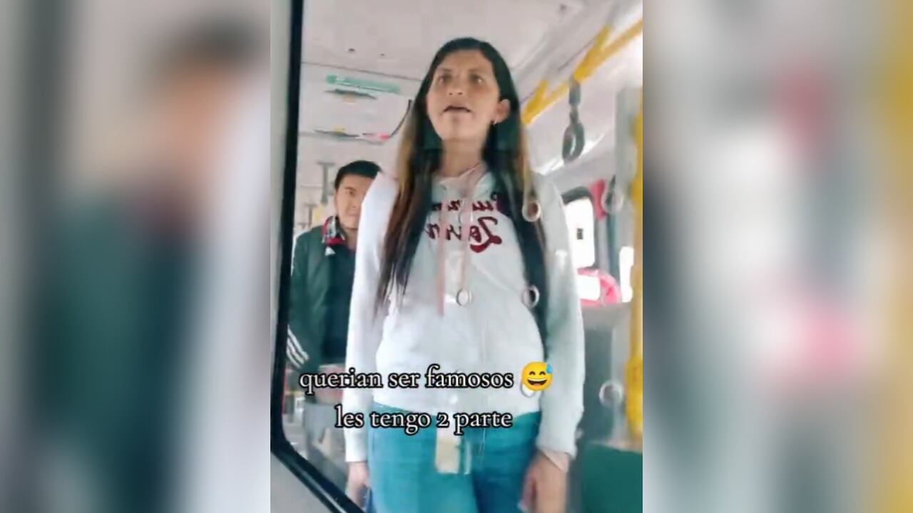 El conductor les advirtió que los bajaría al frente de un CAI.