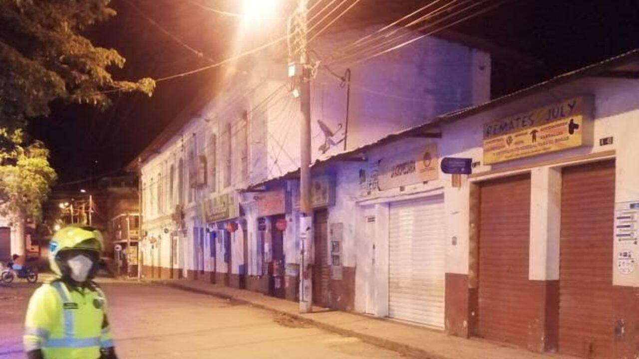 Toque de queda, Guaduas