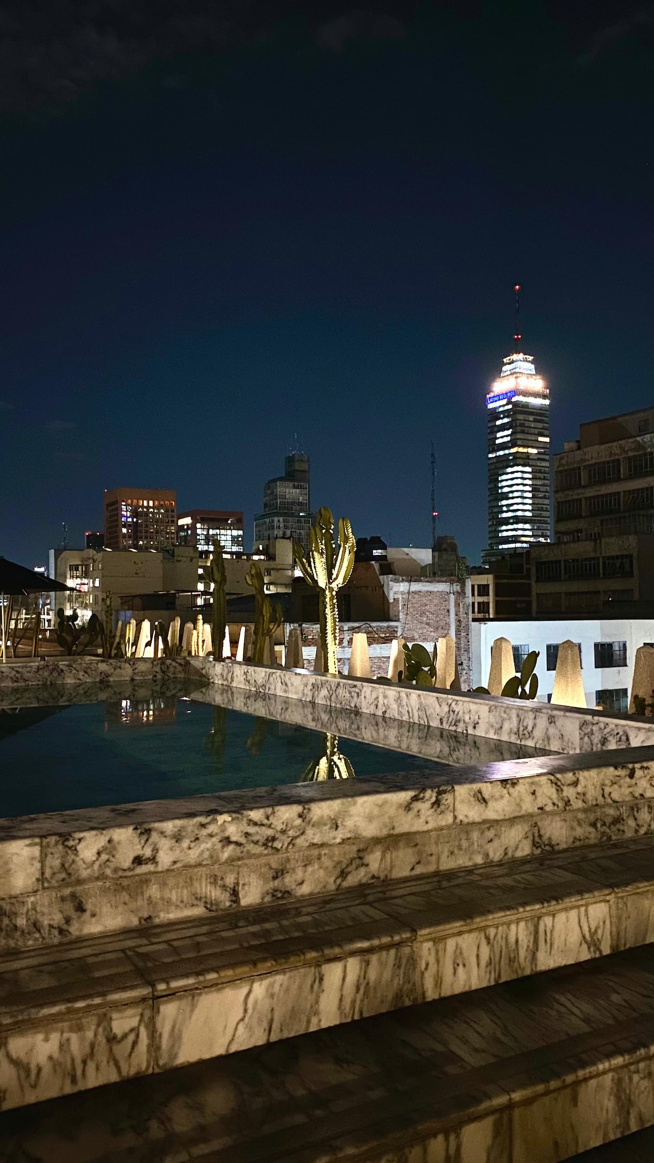 Vista de la terraza en el City Centro by Marriott Ciudad de México.
