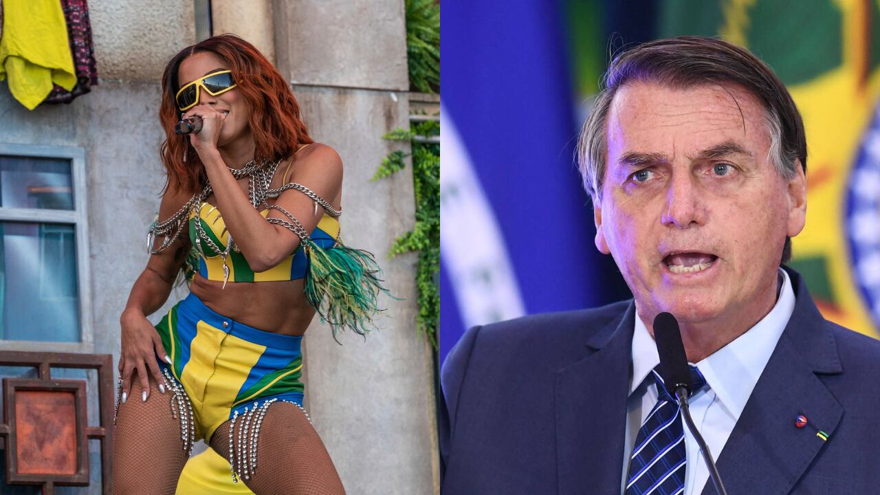 Anitta, Bolsonaro