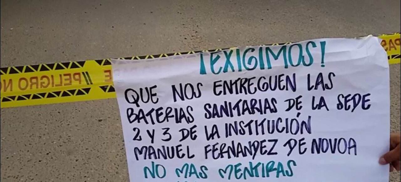 Exigen garantías de educación.