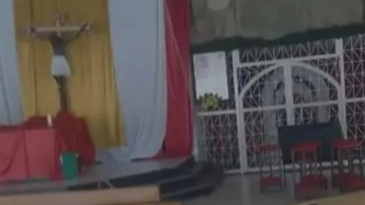 La parroquia Señor de los Milagros, ubicada en Florida, Valle, fue robada y vandalizada.