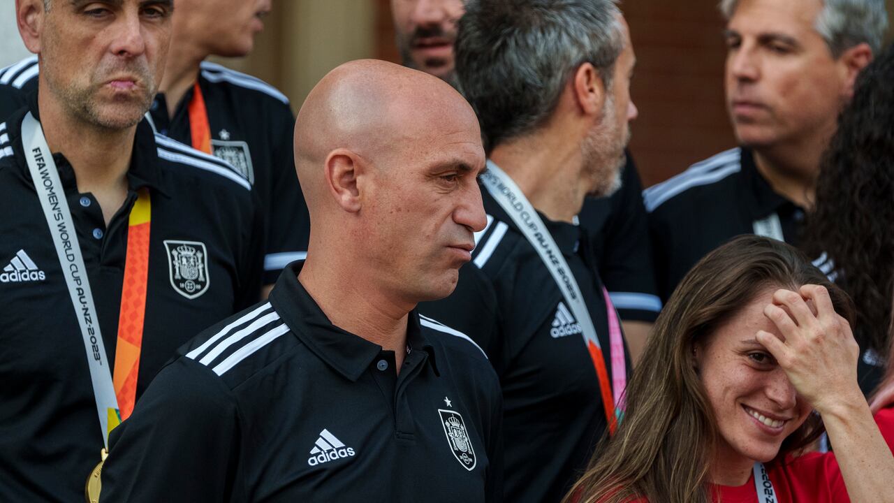 El presidente de la federación española de fútbol, Luis Rubiales.