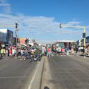 Bloqueos en la Avenida Pedro de Heredia en Cartagena obligaron la suspensión de Transcaribe en la ciudad.