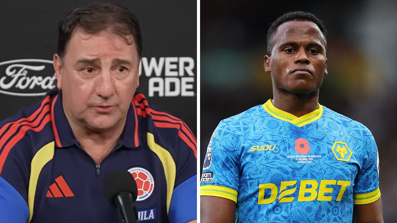 Néstor Lorenzo se refirió a una situación de Jhon Arias en Wolves.