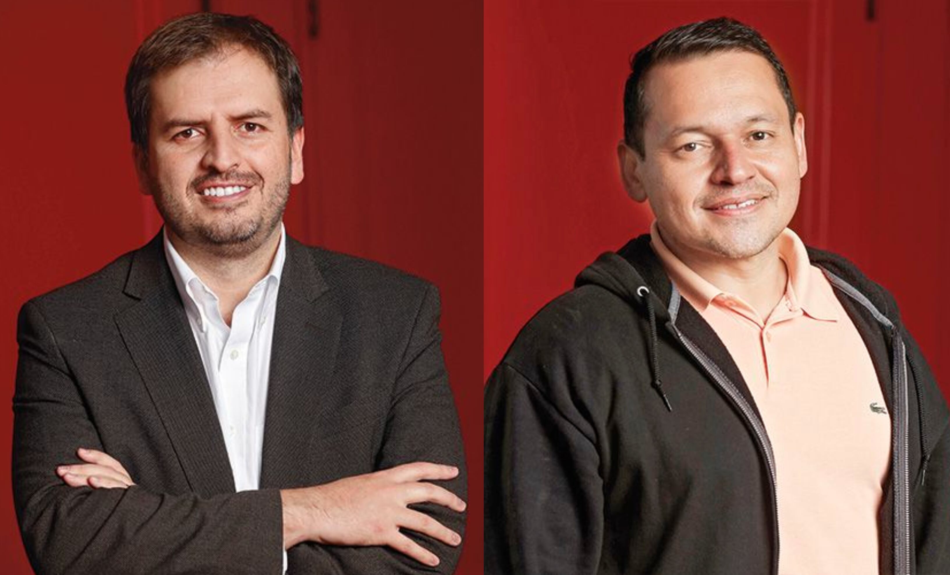 Los representantes Andrés Forero y Alejandro Ocampo.