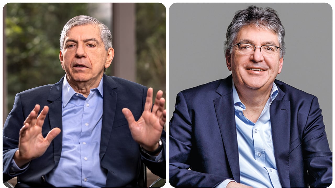 César Gaviria y Mauricio Cárdenas.