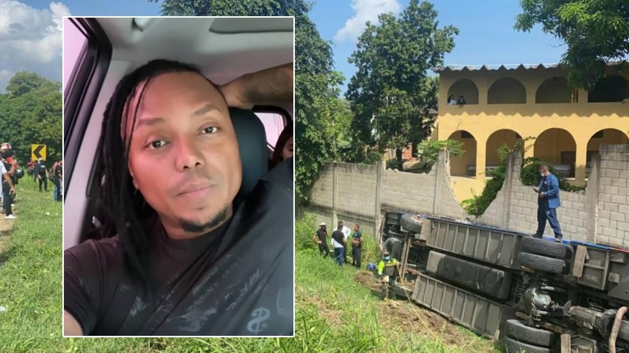 Bus en el que iba Mr. Black cuando se accidentó