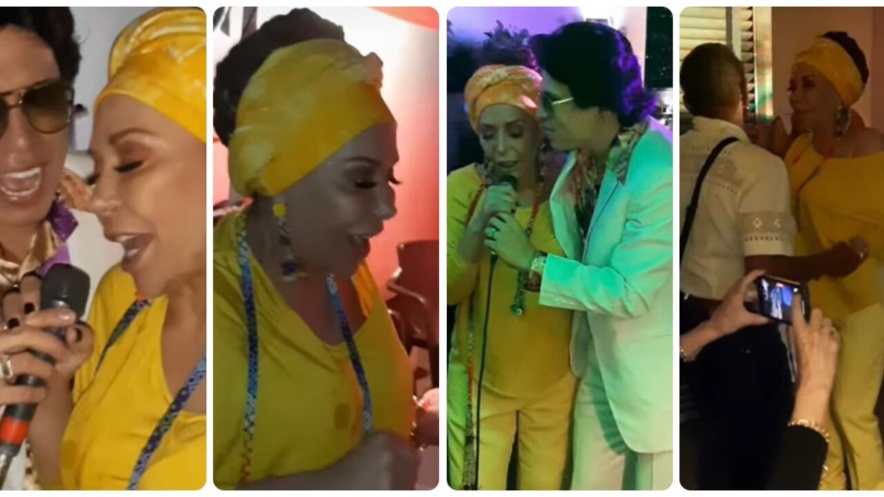 Así fue la fiesta familiar de despedida de fin de año de Piedad Córdoba.