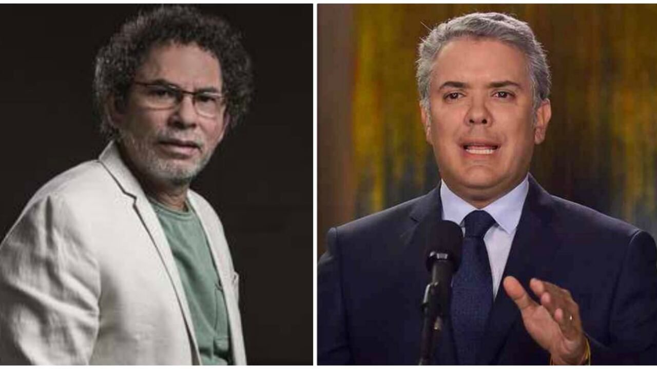 Pastor Alape, Iván Duque