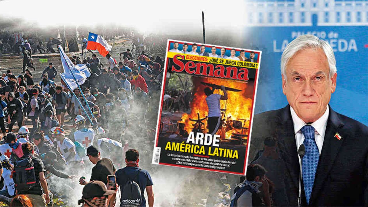 A pesar de que Michelle Bachelet aumentó cuatro veces el precio del pasaje del metro, nunca hubo revueltas. Para muchos, eso tiene que ver con que Sebastián Piñera (foto) representa todo lo que parte de la sociedad chilena odia: la ultraderecha que le hace guiños a la dictadura.