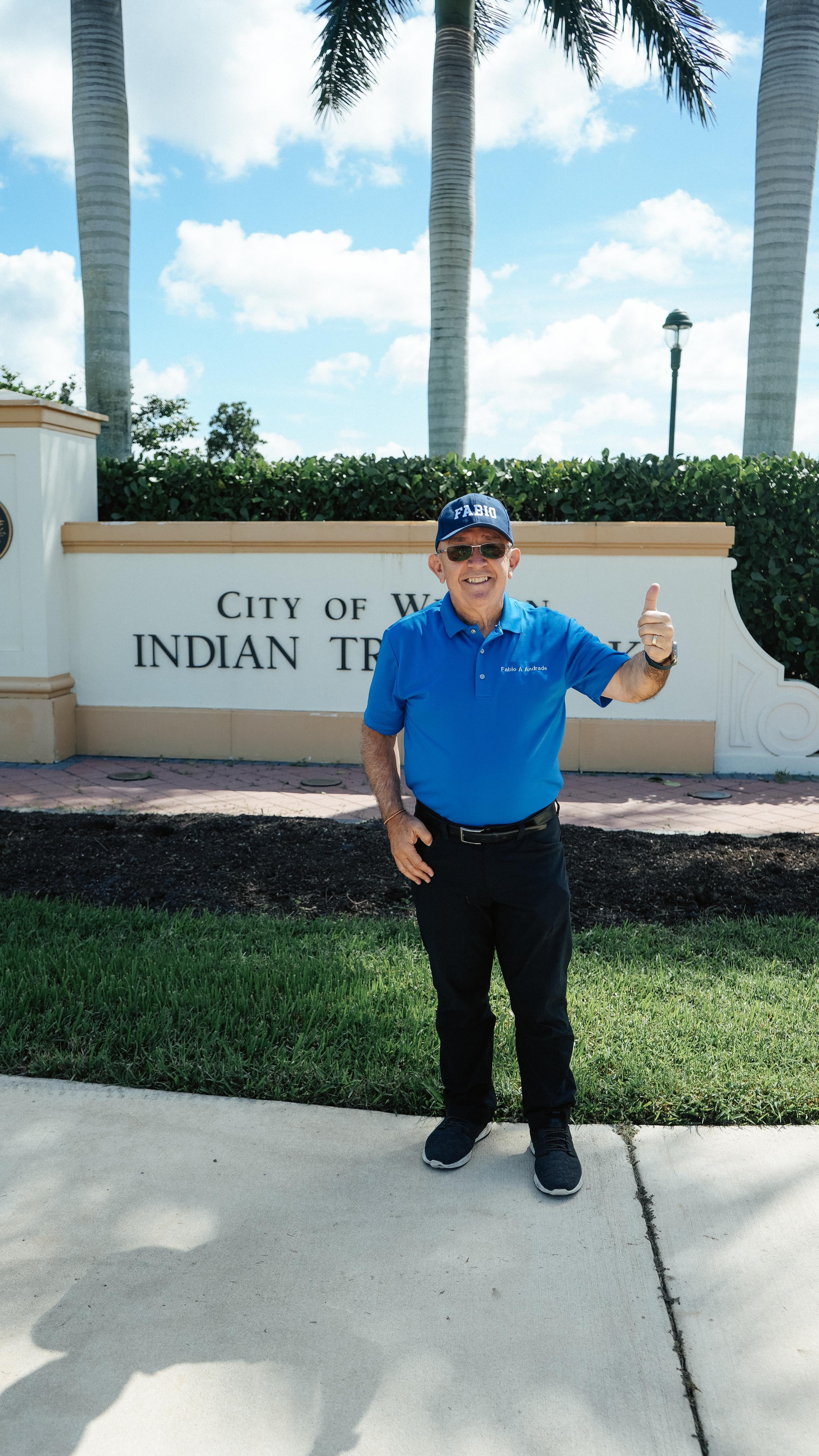 Fabio Andrade, colombiano elegido concejal en Weston (Florida).
