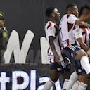 Luis Sandoval le marcó al Cali en la fecha 16 de la Liga Betplay 2023-I.