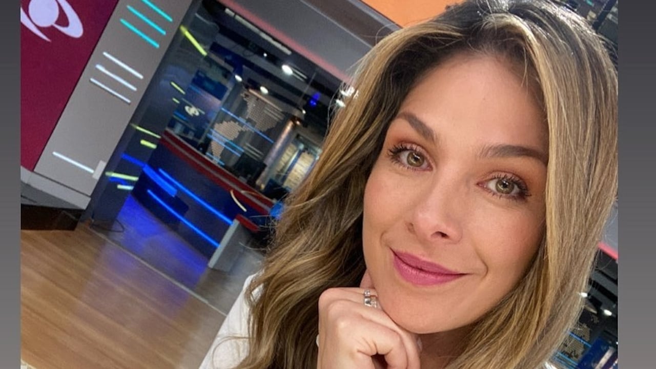 Ana Milena Gutiérrez, presentadora de Caracol.
@anamilegu