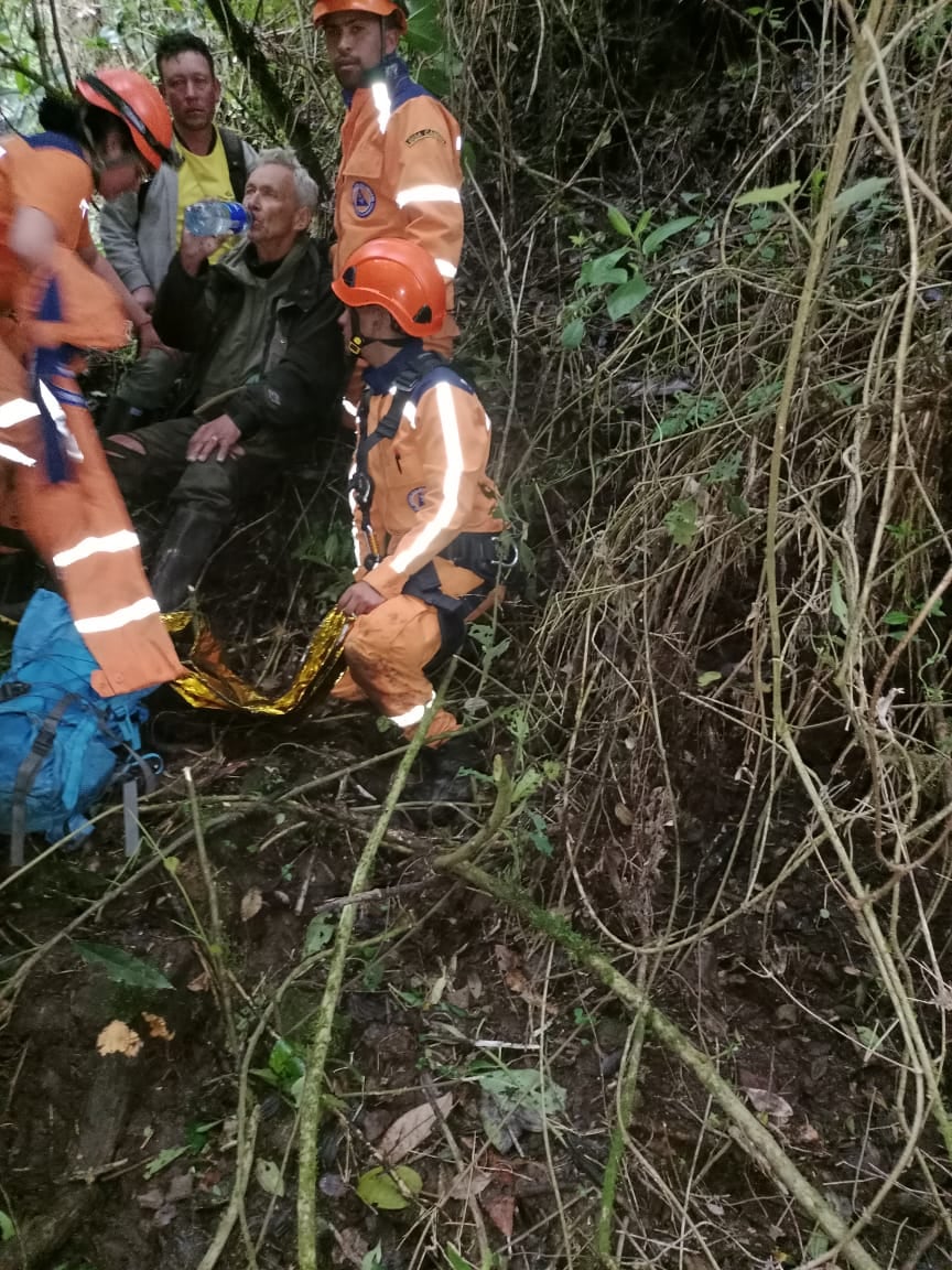Rescataron al doctor norteamericano Duane Dobrowolski perdido en el santuario de flora y fauna Iguaque