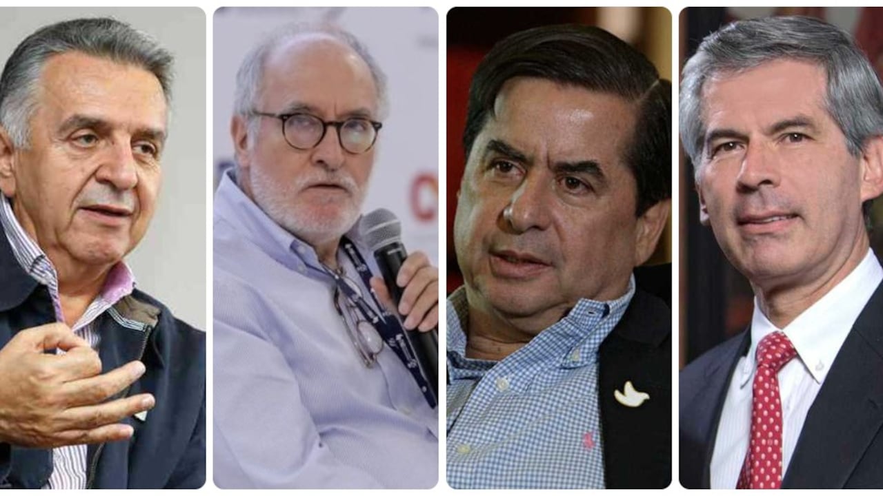 Lucho Garzón, Guido Echeverry, Juan Fernando Cristo y Yesid Reyes.