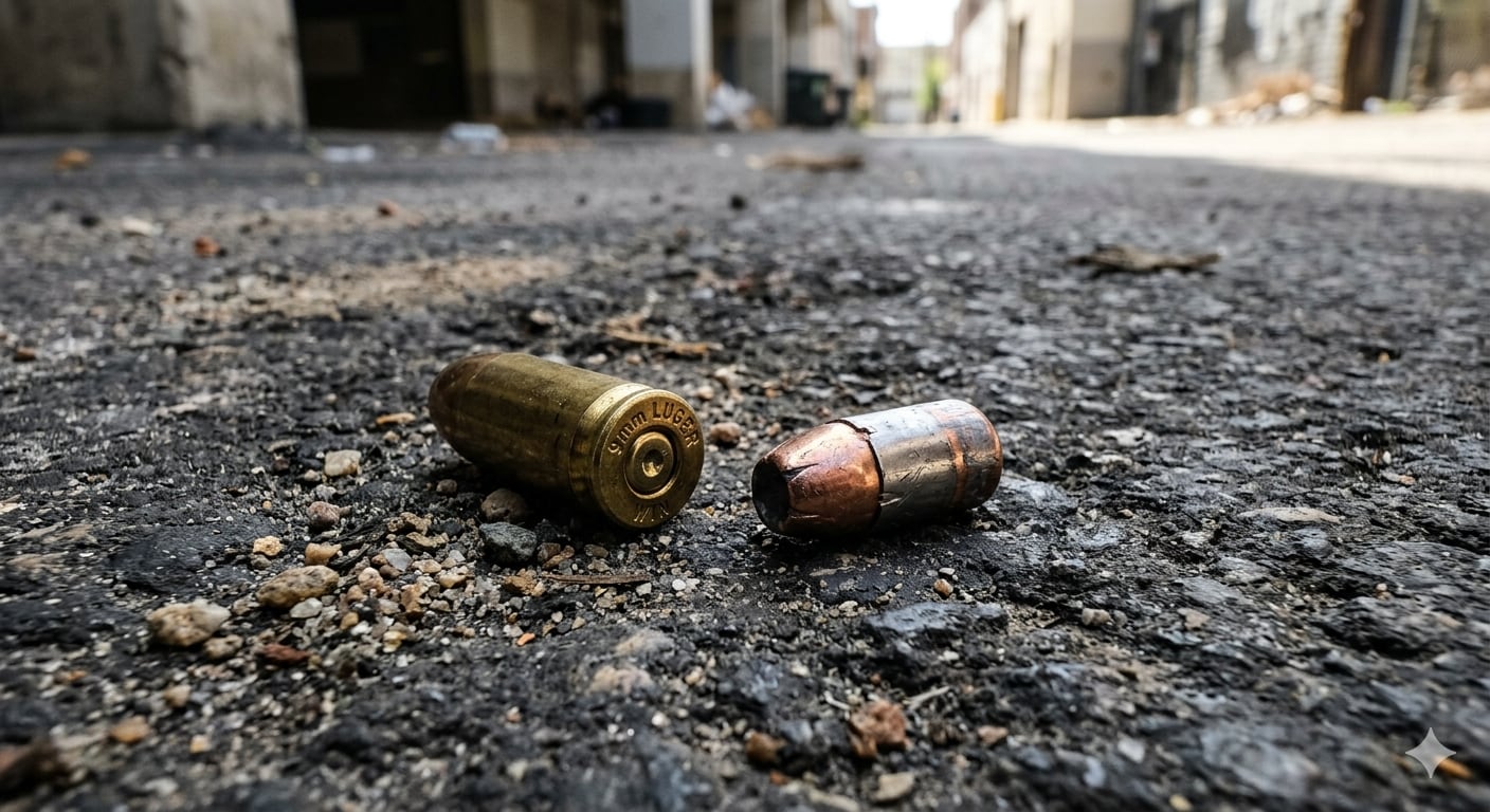 El menor fue impactado en el tórax mientras se encontraba fuera de su vivienda durante el intercambio de disparos.