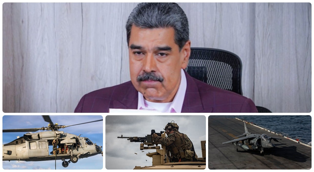 Nicolás Maduro se encuentra bajo tensión tras despliegue militar en el Caribe