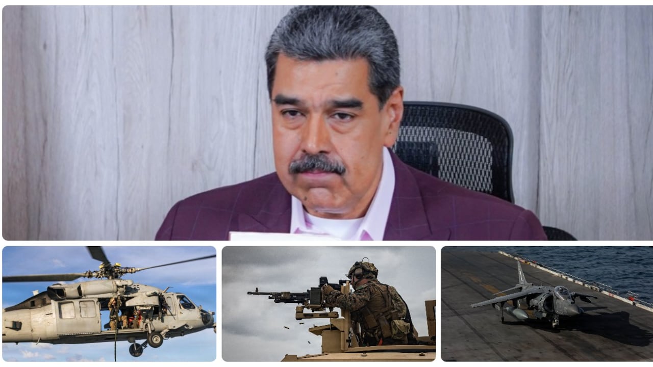 Nicolás Maduro se encuentra bajo tensión tras despliegue militar en el Caribe.