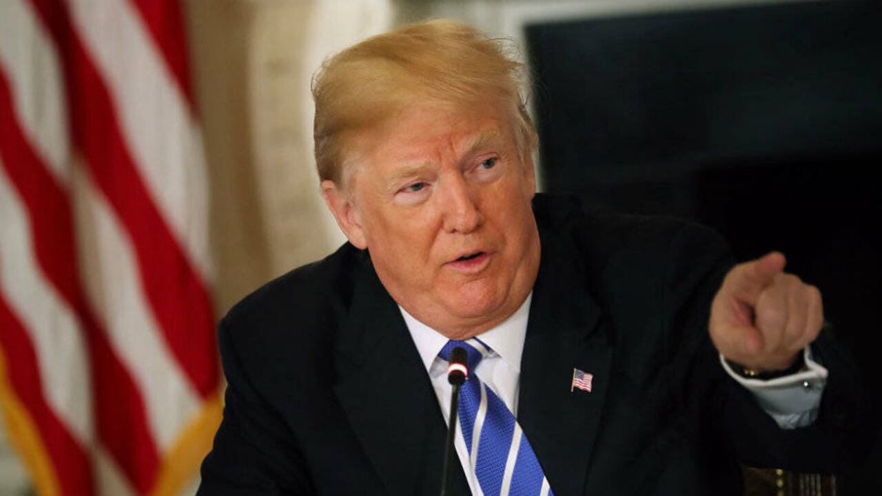Donald Trump, presidente de Estados Unidos.