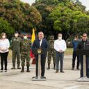 El presidente Iván Duque hizo el anuncio, en compañía del Ministro de Defensa, el Fiscal General de la Nación, la Gobernadora del Valle y el Alcalde de Cali.