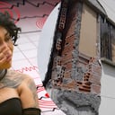 Hermana de Yina Calderón publicó imágenes el estado del lugar.