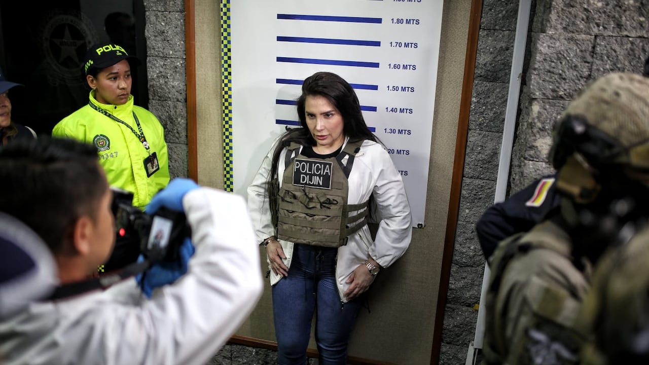 Aida Merlano llegó de Venezuela