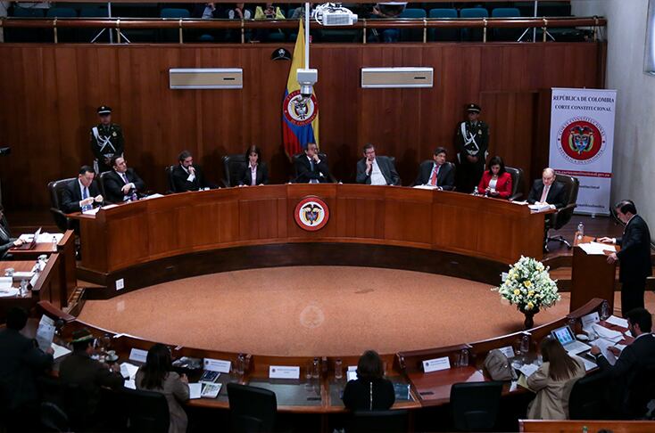Corte Constitucional colombiana.