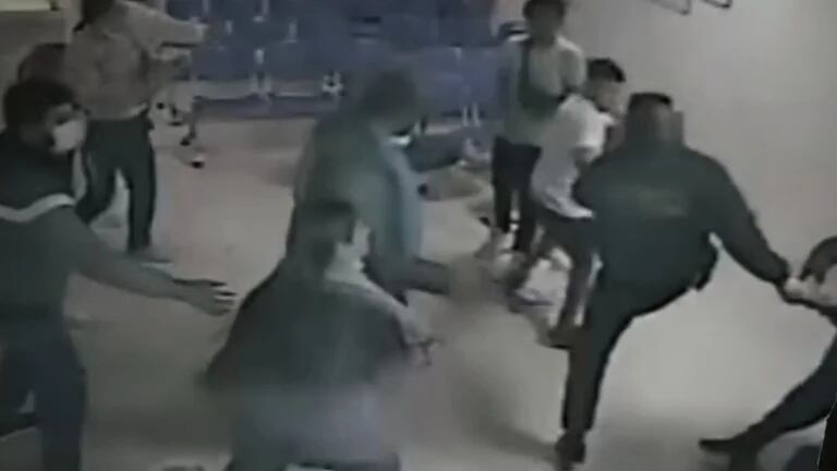 Altercado en centro médico de Funza