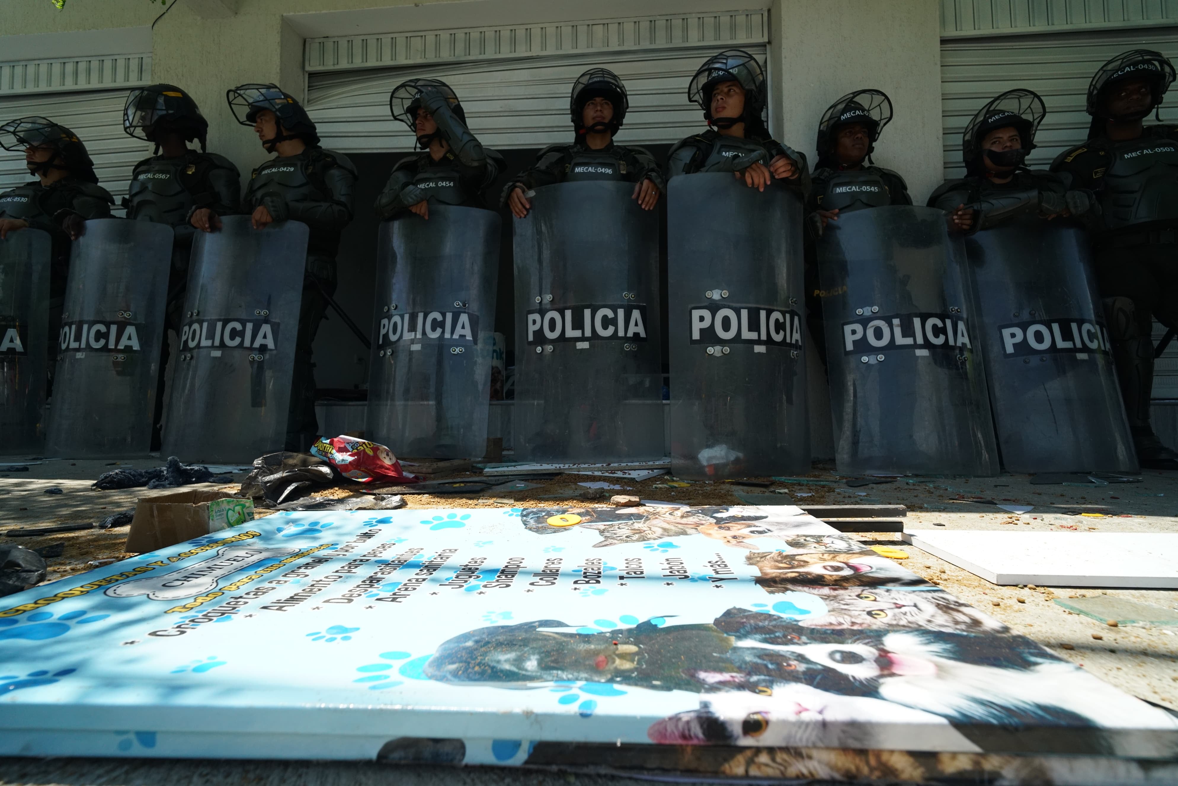 Tensa situación en Candelaria por el hallazgo del cuerpo sin vida dela niña Sofía Delgado.