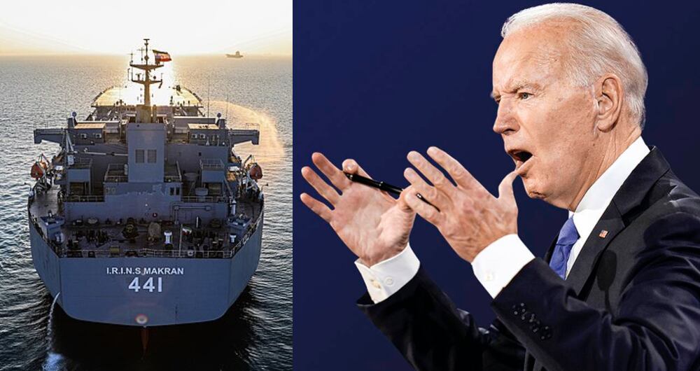 Autoridades de Estados Unidos monitorean dos buques de guerra iranís que podrían dirigirse a Venezuela.