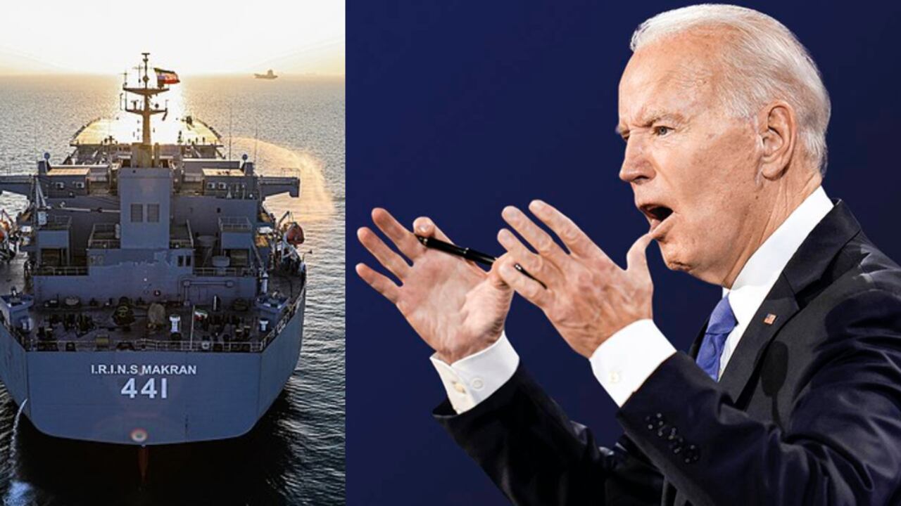 Autoridades de Estados Unidos monitorean dos buques de guerra iranís que podrían dirigirse a Venezuela.