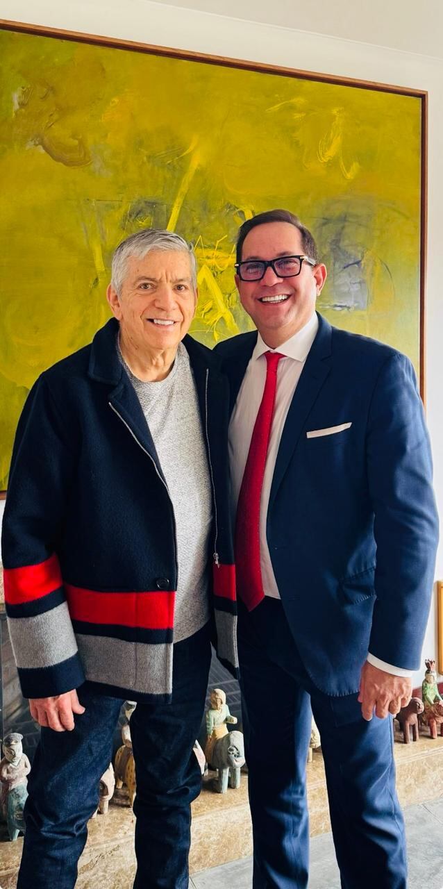 César Gaviria y Lidio García