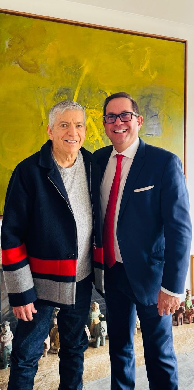 César Gaviria y Lidio García