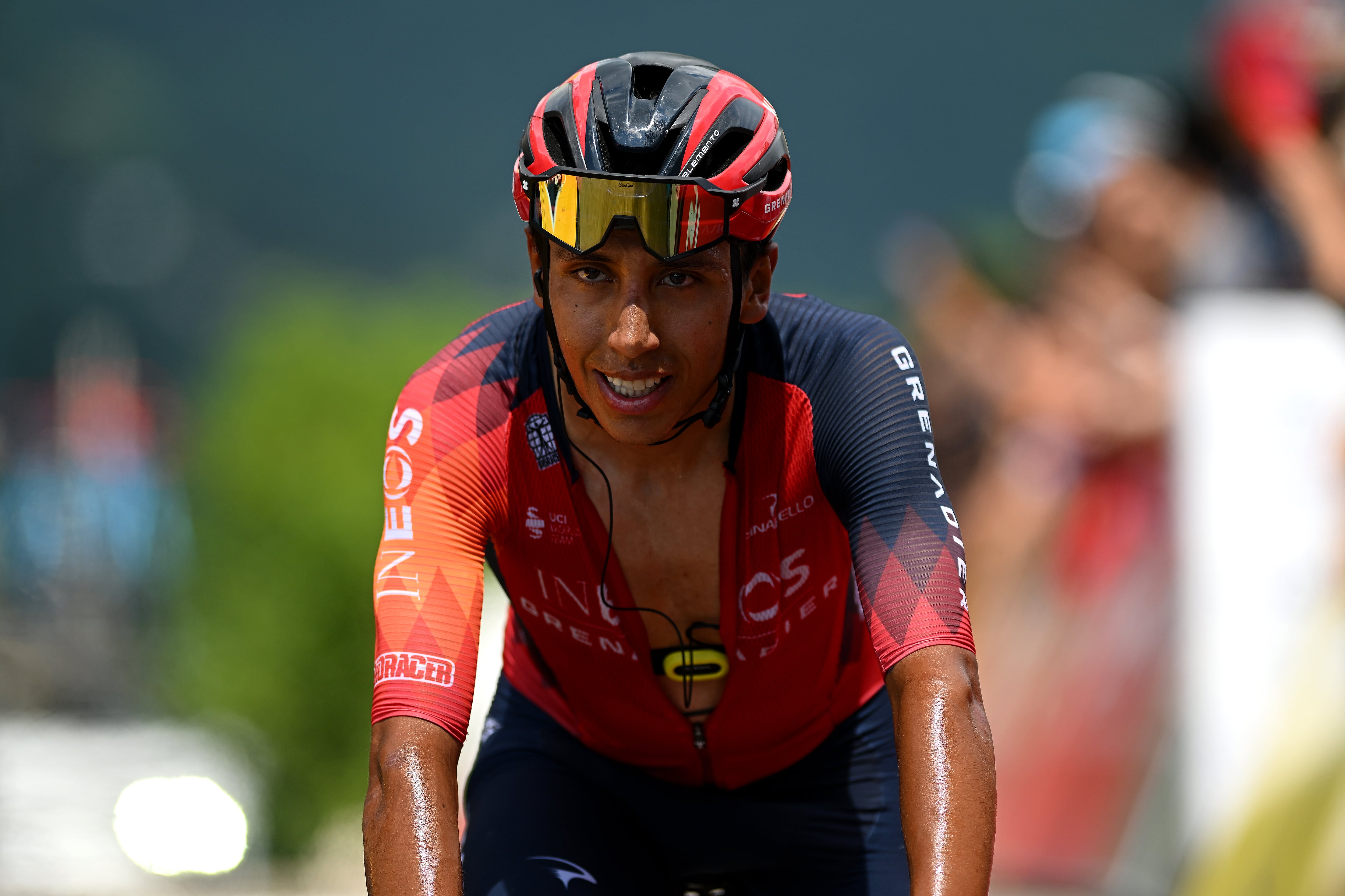 Egan Bernal culminó en el puesto 12 de la general.
