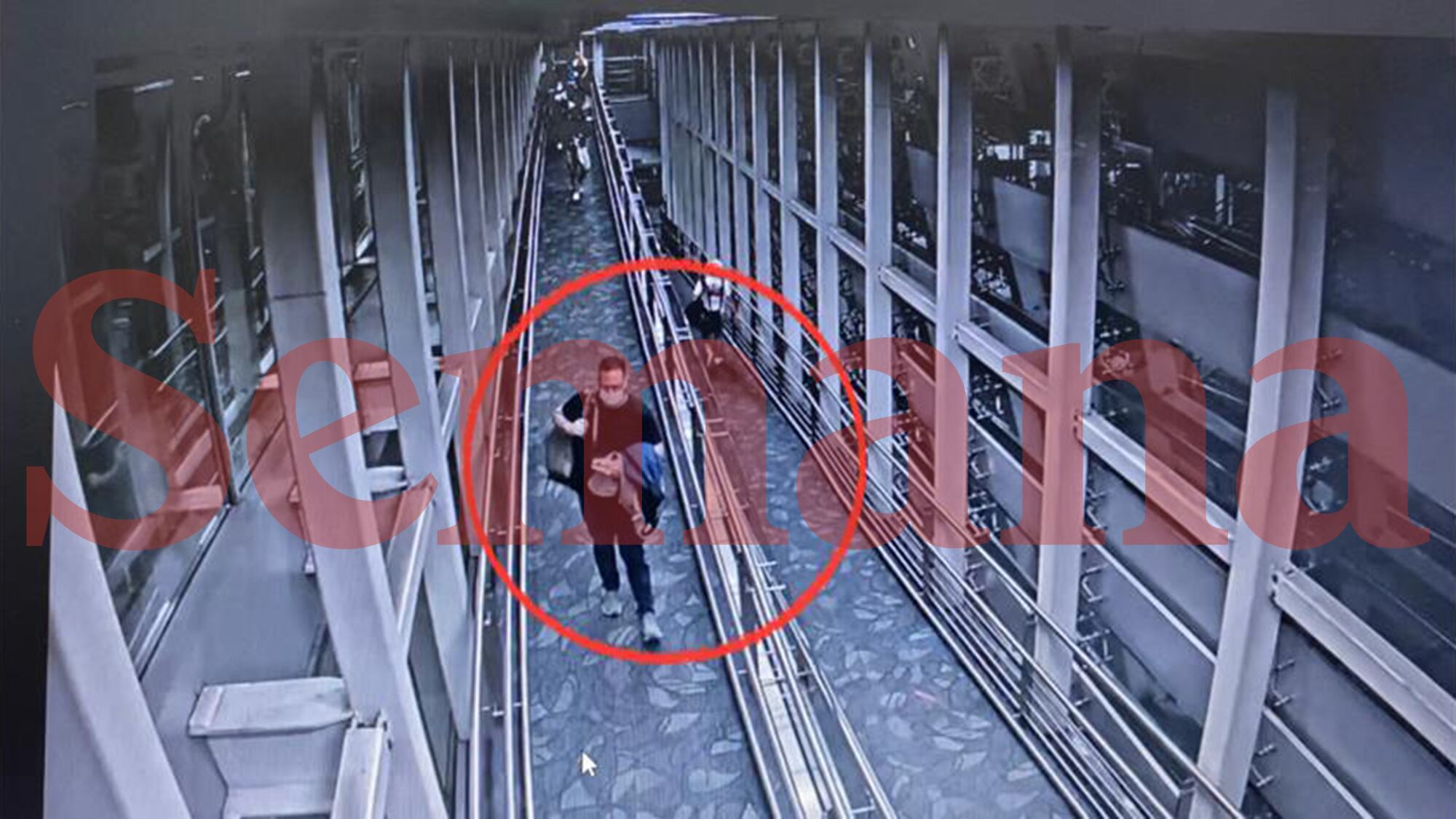 Imágenes exclusivas de John Poulos y Valentina Trespalacios en la escena del crimen