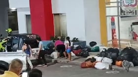 Habitantes de Rionegro protestaron por la acumulación de basuras y las fallas en la recolección de residuos que ya completan varios días en distintos sectores del municipio.