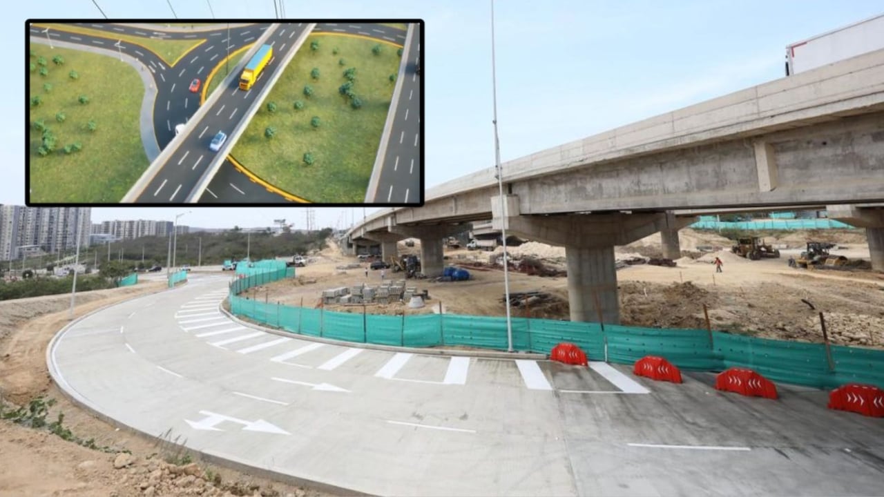 La Alcaldía habilitó un nuevo tramo del intercambiador vial de Alameda del Río, con el objetivo de mejorar la movilidad y reducir los tiempos de desplazamiento en la zona.