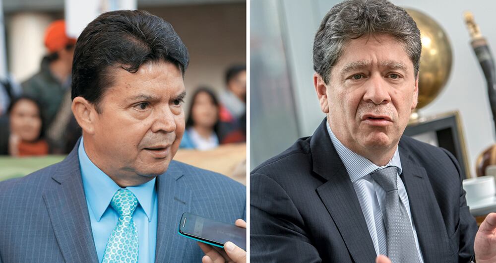 Julio Roberto Gómez, de la CGT, insiste en que el salario mínimo llegue a un millón de pesos. Bruce Mac Master, de la Andi, apoya, con otros gremios, un alza de 2 por ciento. Las diferencias son enormes.