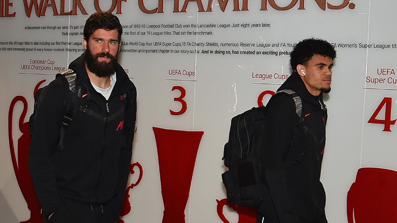 Alisson Becker habló sobre enfrentar a Luis Díaz