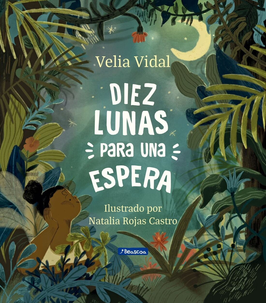 Portada del libro Diez Lunas para una espera.